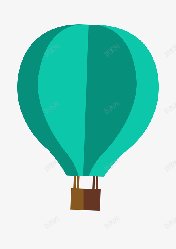 折纸气球psd免抠素材_88icon https://88icon.com 折纸 气球 蓝色