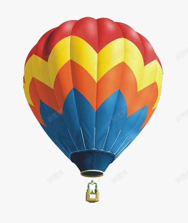 彩色渐变飞翔热气球png免抠素材_88icon https://88icon.com 彩色 渐变 热气球 空气球 飞翔