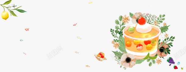 饮品卡通灰色海报png免抠素材_88icon https://88icon.com banner 下午茶 夏季 夏日 果汁 柠檬 水果 海报 清凉 灰色 简约 背景 茶 饮品 饮料