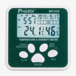 家用温湿度测试仪带背光数字温度表高清图片