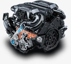 发动机零件车子发动机高清图片