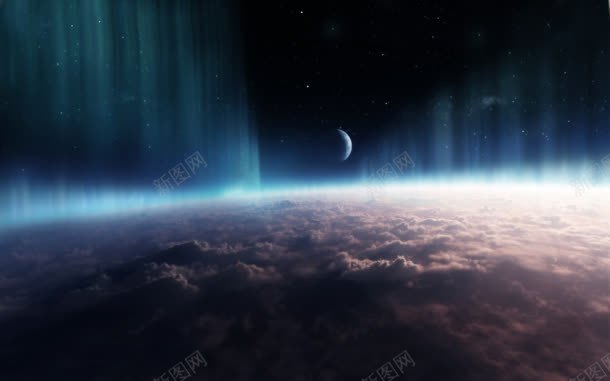 宇宙星空银河星云月亮白色蓝色光效jpg设计背景_88icon https://88icon.com 宇宙 星云 星空 月亮 白色 色光 银河