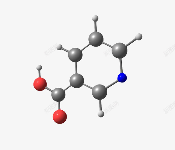 黑色烟酸B3分子形状png免抠素材_88icon https://88icon.com 分子元素 分子几何 分子形状 分子示意图 分子立体结构 原子 排列 最小单元 物理化学术 空间 质量 阿伏伽德罗 高分子