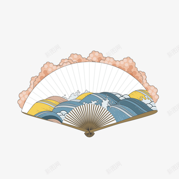 手绘日式扇子矢量图eps免抠素材_88icon https://88icon.com 卡通扇子 卡通手绘 扇子 日式卡通 日式扇子 矢量卡通 矢量手绘 矢量图