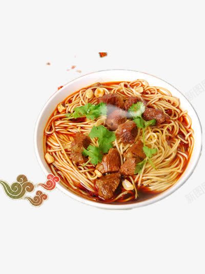 牛肉面png免抠素材_88icon https://88icon.com 汤汁 牛肉 重庆小面 面食