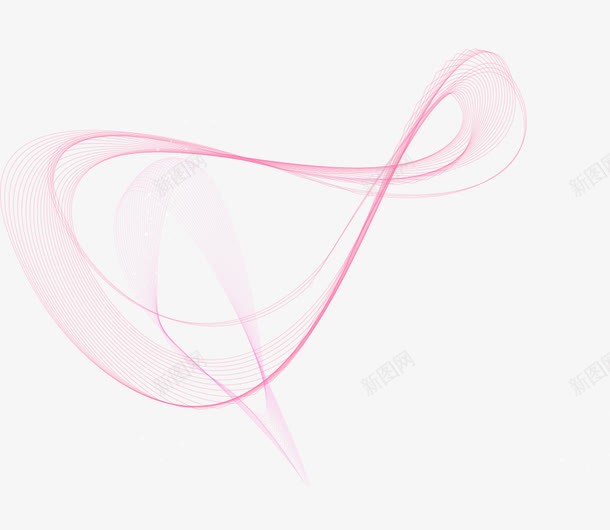 回型粉色线条渐变波浪线矢量图eps免抠素材_88icon https://88icon.com 回型 波浪线 波纹线 渐变 粉色 线条 矢量图