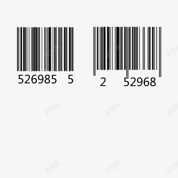 条形码数字psd免抠素材_88icon https://88icon.com 数字 条形码 条形码矢量图 素材