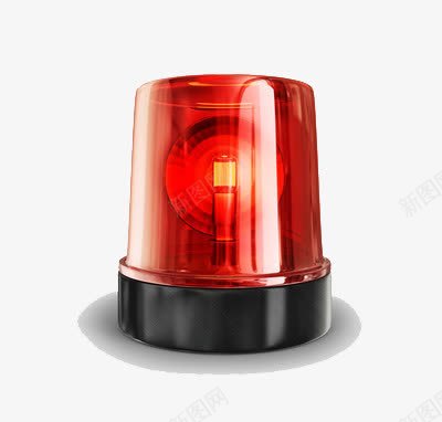 红色警报灯png免抠素材_88icon https://88icon.com 光线 提醒 注意 警车