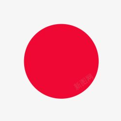 红动中国圆点红图标高清图片