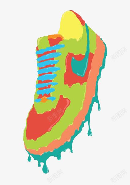 彩色运动鞋png免抠素材_88icon https://88icon.com 卡通鞋子 水彩运动鞋 篮球鞋 跑鞋 运动鞋插画 鞋子