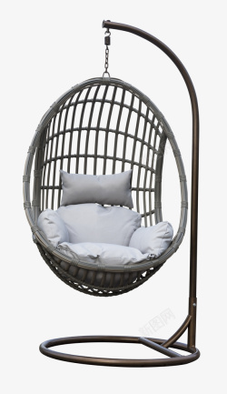 透明鸟笼休闲吊篮椅椅子高清图片
