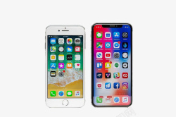 iphonex手机两种屏幕尺寸展示素材