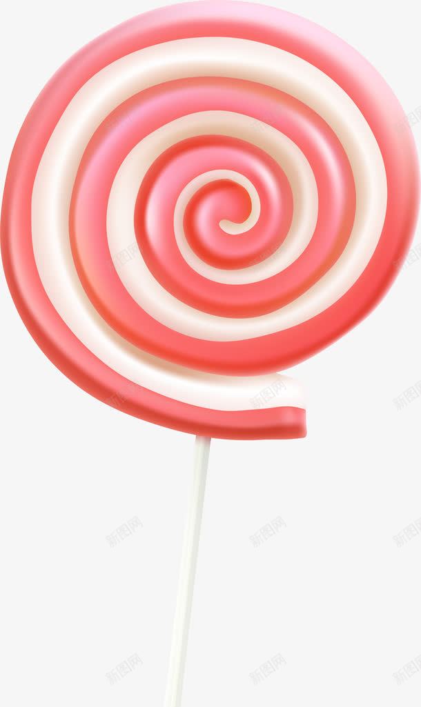 粉色卡通棒棒糖png免抠素材_88icon https://88icon.com 甜品 甜食 粉色棒棒糖 糖果 糖果店 装饰图案