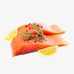 丹麦进口新鲜三文鱼高清图片