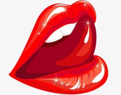 女人红嘴唇红色性感嘴巴嘴唇高清图片