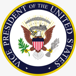 总统美国副总统老鹰徽章高清图片