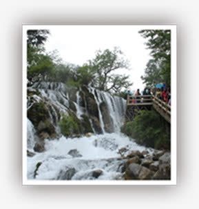 瀑布山水风光景色png免抠素材_88icon https://88icon.com 山水 景色 瀑布 风光