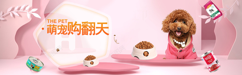 小清新可爱宠物店铺猫粮狗粮banner海报jpg设计背景_88icon https://88icon.com 卡通 可爱 图案 宠物之家 宠物用品 狗狗 萌宠来了 萌宠来袭