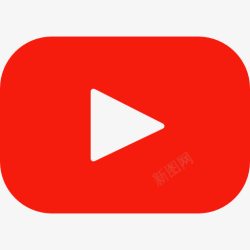 网络标志YouTube图标高清图片