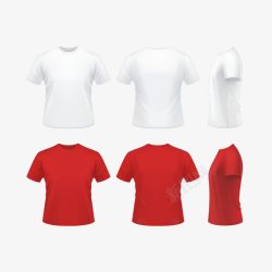 红色衬衫衣服元素高清图片
