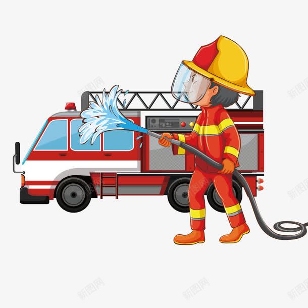 消防车png免抠素材_88icon https://88icon.com 急救 救火 消防员 消防安全责任人 火警