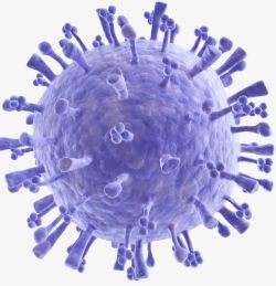 抗体免疫系统病毒细菌高清图片
