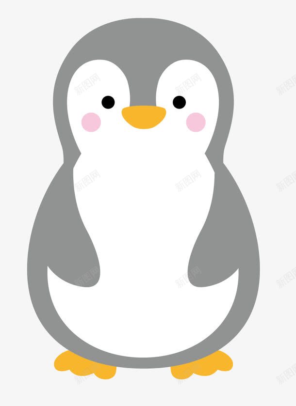 卡通小企鹅png免抠素材_88icon https://88icon.com 企鹅 卡通小企鹅 可爱 手绘动物 插图 简笔图