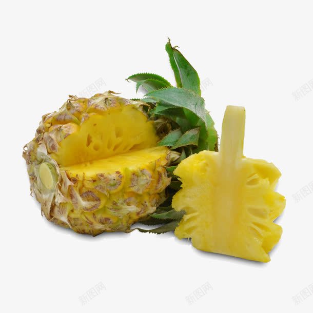 水果菠萝png免抠素材_88icon https://88icon.com 削皮 小吃 水果 菠萝 零食 食物