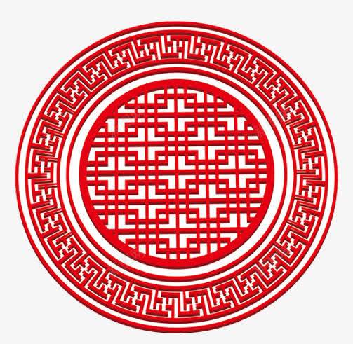 花框png免抠素材_88icon https://88icon.com 中国传统图案 剪纸 圆形 底纹 花框