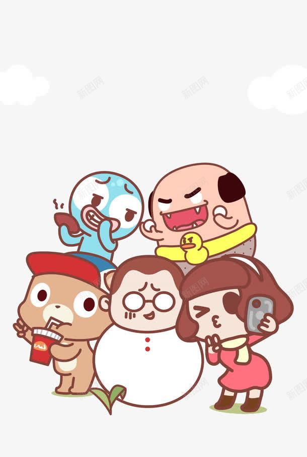 卡通人才招聘活动png免抠素材_88icon https://88icon.com 人才招聘 卡通人物 各式的人 搞怪的人物 聚会