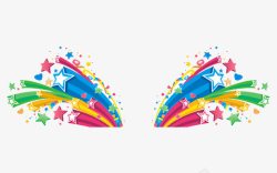 立体爆炸星星素材