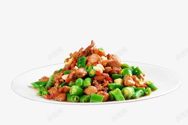 双椒仔兔png免抠素材_88icon https://88icon.com 传统美食 双椒兔子 尖椒仔兔 热菜摄影 青椒仔兔 餐饮美食