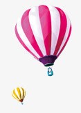 夏令营活动设计热气球高清图片