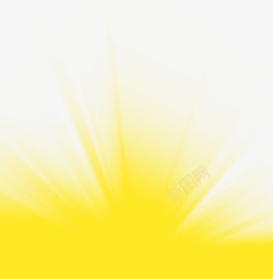 放射形黄色光效放射形式高清图片