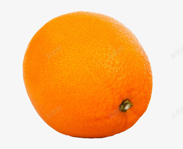 橘黄色的橙子png免抠素材_88icon https://88icon.com 单个水果 橘黄 橙子 水果 黄色