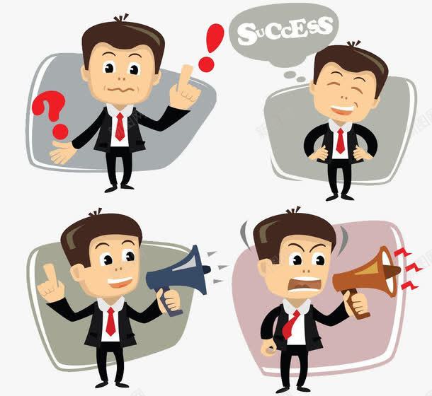 商务人士喊喇叭png免抠素材_88icon https://88icon.com H5页面素材 促销 促销图案 升值 卡通人物 号外号外 扁平人物 扁平化人物 电商卡通人物 红包 网页设计卡通 金币 金钱