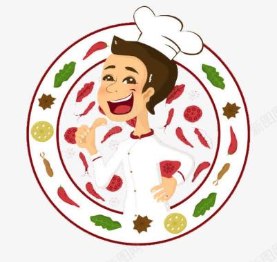 川味厨师美食logo图标图标