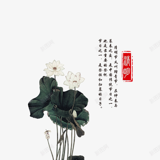 清明节水墨风荷花背景psd免抠素材_88icon https://88icon.com 150DPI 明节广告 水墨山水画 清明水墨风荷花 清明节日 清明节水墨风 清明节踏青 源文件