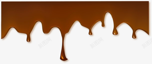 咖啡色巧克力汁png免抠素材_88icon https://88icon.com 免抠PNG 咖啡色 巧克力汁 流体 液体 装饰图案