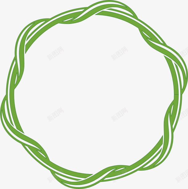 绿色春季藤蔓框架png免抠素材_88icon https://88icon.com 春天 春季 春日 树藤 植物 自然 藤蔓 边框纹理