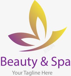 美容logo设计美容spa标识图标高清图片