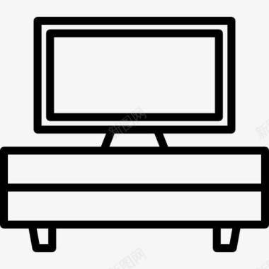 电视柜素材内阁图标图标