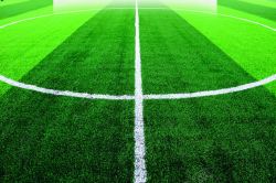 绿色草地足球场欧洲杯海报背景素材