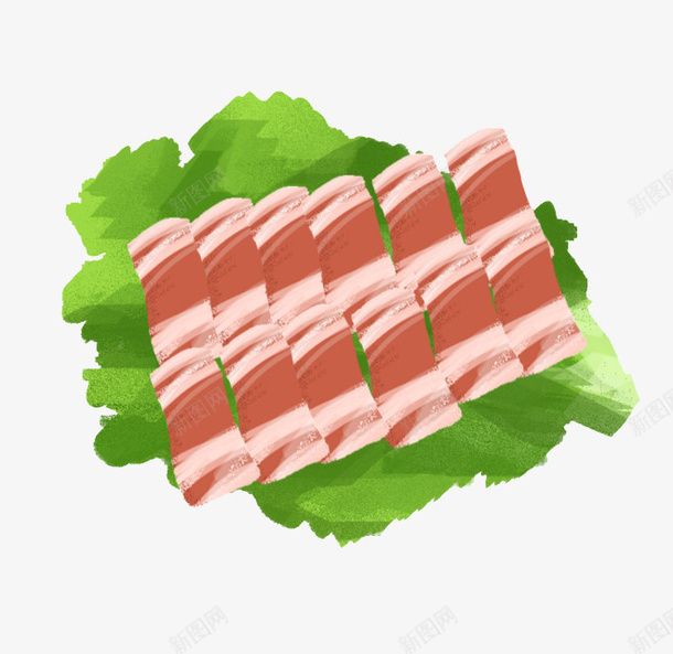 手绘卡通涮火锅羊肉卷食材png免抠素材_88icon https://88icon.com 卡通 手绘 涮火锅 火锅食材 羊肉卷 菜谱 食材