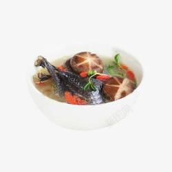 羹乌鸡甲鱼汤美味汤羹食品图高清图片