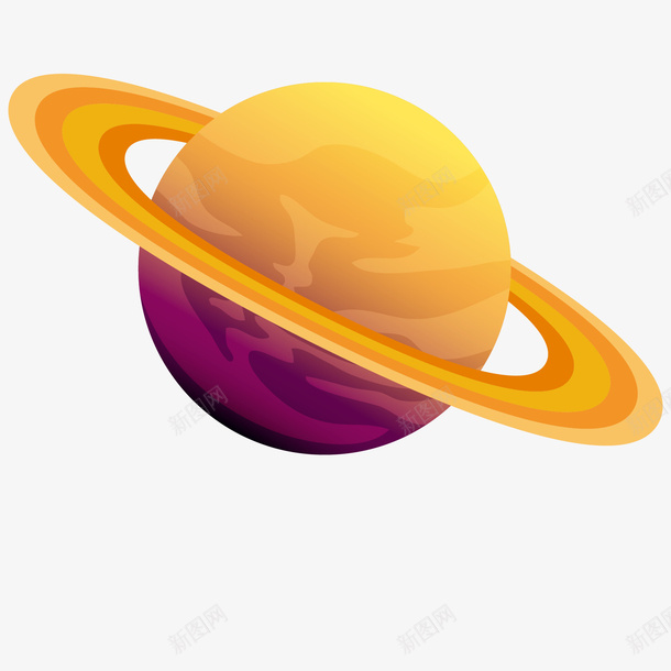 黄紫色圆环星球模型png免抠素材_88icon https://88icon.com 卡通 圆环 星环 星球 星球模型 紫色 黄色 黄色星球