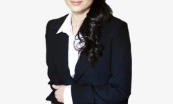 2017穿西装的礼仪小姐素材