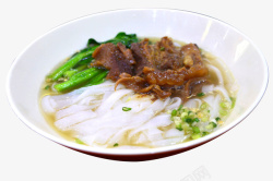 越南牛肉粉三鲜牛腩汤河粉高清图片