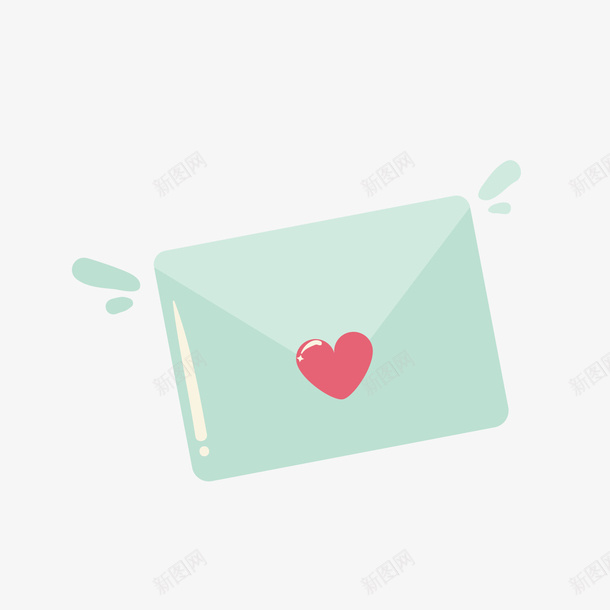 绿色信封婚礼装饰png免抠素材_88icon https://88icon.com 5号信封 保密信封 卡通信封 红色爱心 绿色信封 背景装饰