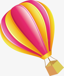 装饰图案热气球矢量图素材